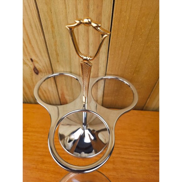 Vintage Kromex Carousel Condiment Server - Picture 14 of 15